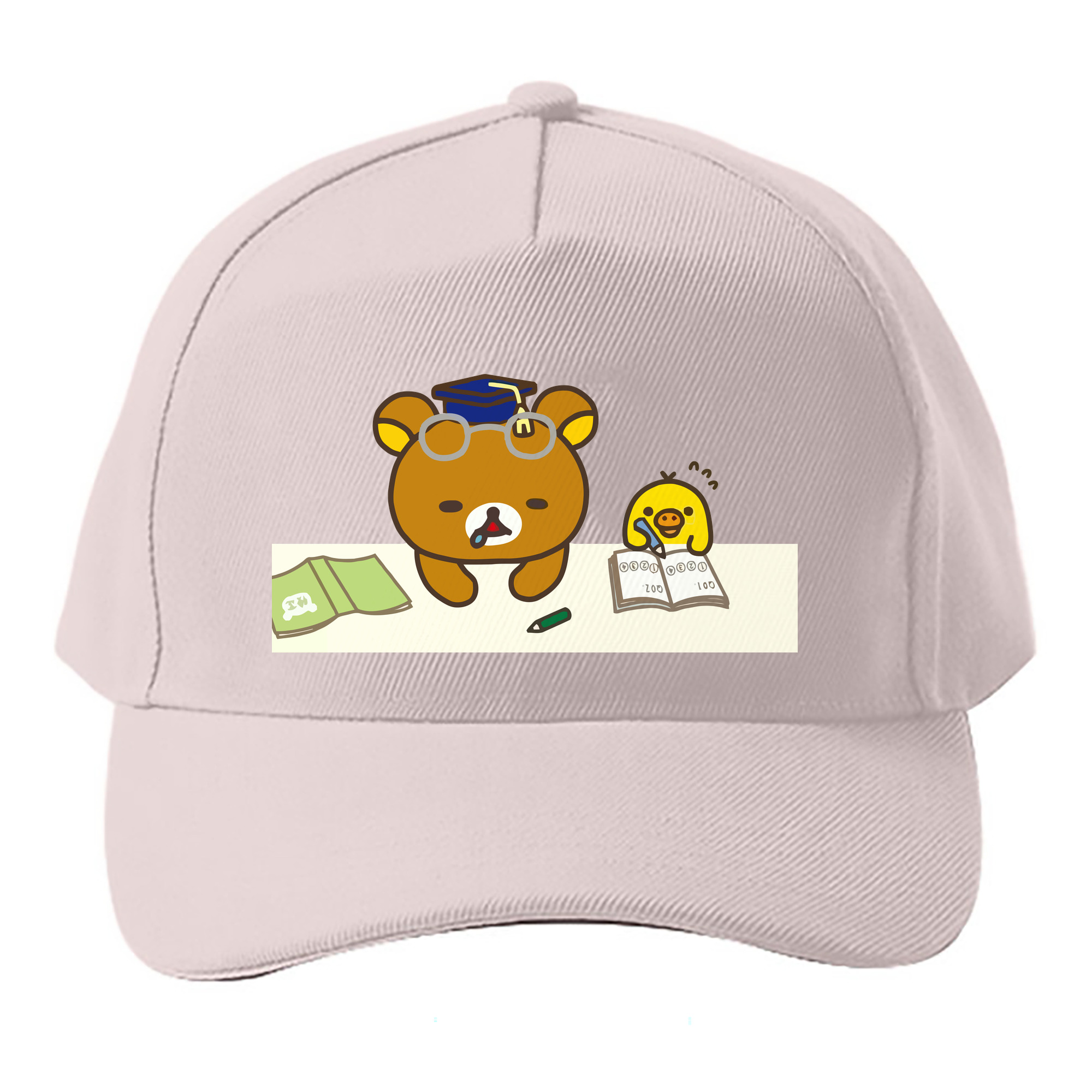 （画像用） リラックマ リラックマ キイロイトリ Rilakkuma Korilakkuma Kiiroitori ベースボールキャップ 綿100％ 男女兼用 帽子 スポーツ